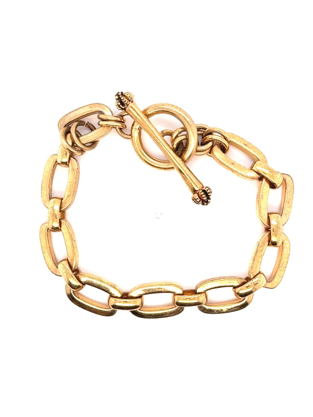 Juicy Couture Gold Link Toggle Bracelet‎